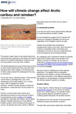 How will climate change affect Arctic caribou and reindeer? - Phys.org