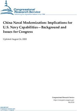 China Naval Modernization: Implications for U.S. Navy Capabilities-Background and Issues for Congress - Updated August 24, 2020