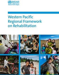 Western Pacific Regional Framework on Rehabilitation - WHO ...