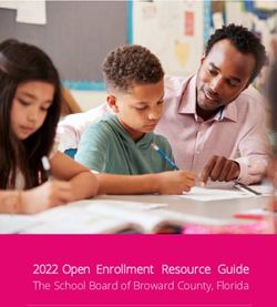 2022 Open Enrollment Resource Guide The School Board of Broward County, Florida - Broward County ...