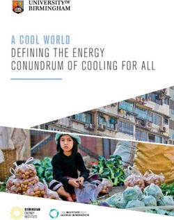 A COOL WORLD DEFINING THE ENERGY CONUNDRUM OF COOLING FOR ALL