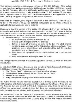 Mobile I/O 2.2f14 Software Release Notes