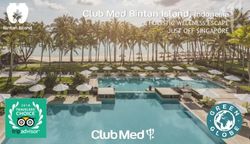 Club Med Bintan Island, Indonesia - A HOLISTIC WELLNESS ESCAPE JUST OFF SINGAPORE - Global Travel Solutions