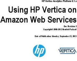 Using HP Vertica on Amazon Web Services - HP Vertica Analytics Platform 6.1.x