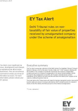 EY Tax Alert Delhi Tribunal rules on non-taxability of fair value of properties received by amalgamated company under the scheme of amalgamation