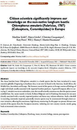 Citizen scientists significantly improve our knowledge on the non-native longhorn beetle - BioRisk