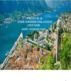 VENICE & CRUISE the GREEK ISLANDS - SHORE EXCURSION GUIDE