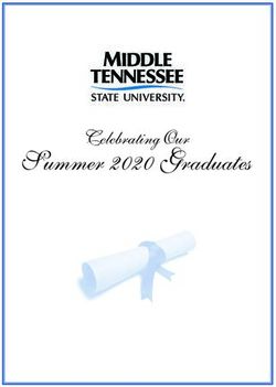 Summer 2020 Graduates - Celebrating Our - MTSU News