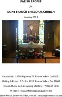 PARISH PROFILE - st. francis episcopal ...