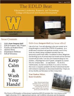 The EDLD Beat - Western ...