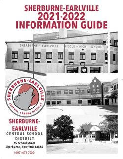 INFORMATION GUIDE 2021-2022 - SHERBURNE-EARLVILLE - SHERBURNE-EARLVILLE