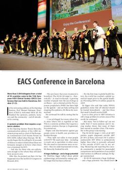 EACS Conference in Barcelona