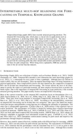 INTERPRETABLE MULTI-HOP REASONING FOR FORE-CASTING ON TEMPORAL KNOWLEDGE GRAPHS