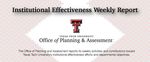 January 10, 2020 Submission of Marketable Skills Responses to the THECB Accountability System - Texas Tech University Departments