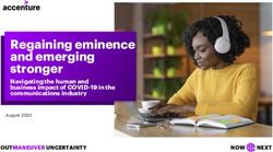 Regaining eminence and emerging stronger - Navigating the human and business impact of COVID-19 in the communications industry