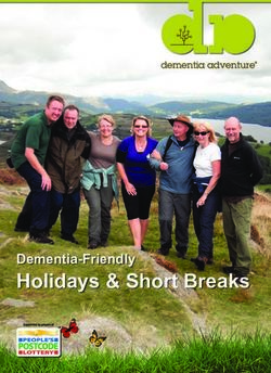 Holidays & Short Breaks - Dementia-Friendly - Dementia Adventure