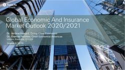 Global Economic And Insurance Market Outlook 2020/2021 - Dr. J&eacute;r&ocirc;me Haegeli, Group Chief Economist Dr. Thomas Holzheu, Chief Economist Americas