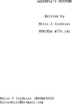 GARDENIA'S PERFUME Written by Helio J Cordeiro - FBN/EDA #276.141 Helio J Cordeiro (WGGB#3020)