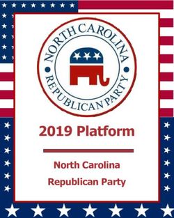 2019 Platform North Carolina Republican Party - 2019 North Carolina Republican Party Platform - cloudfront.net