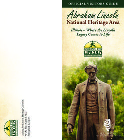Abraham Lincoln National Heritage Area - Illinois - Where the Lincoln Legacy Comes to Life