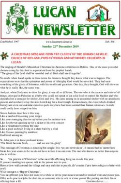 A Christmas Message from the clergy of the Roman Catholic, Church of Ireland, Presbyterian and Methodist churches in Lucan.