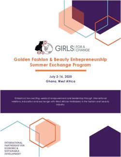 Golden Fashion & Beauty Entrepreneurship Summer Exchange Program