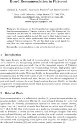 Board Recommendation in Pinterest