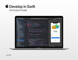 Curriculum Guide - July 2020 - Apple