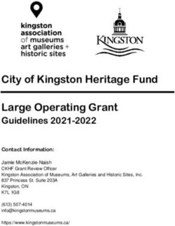 City of Kingston Heritage Fund Large Operating Grant