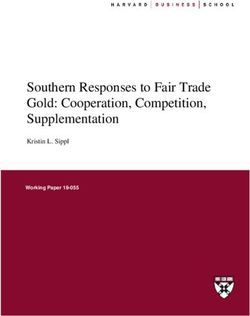 Southern Responses to Fair Trade Gold: Cooperation, Competition, Supplementation - Kristin L. Sippl