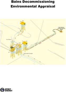 Bains Decommissioning Environmental Appraisal