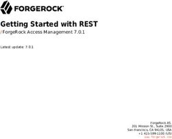 Getting Started With Rest Forgerock Access Management 7 0 1 Latest Getting Started With Rest Forgerock Access Management 7 0 1 Latest