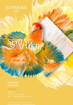 SUMMER 22 STUNNING KIDSWEAR - MUNICH 16 JUL - 18 JUL 2021 MTC INGOLSTÄDTER STR. 45 - supreme