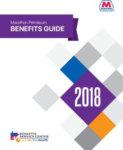 2018 BENEFITS GUIDE Marathon Petroleum