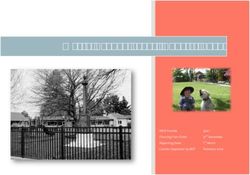 North Loburn School Charter 2019 - MOE Numbe 3447 31st December 1st March February 2019