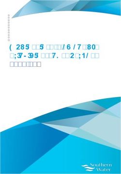 Wholesale Statement of Principles and Charges 2019-20 - Southern Water