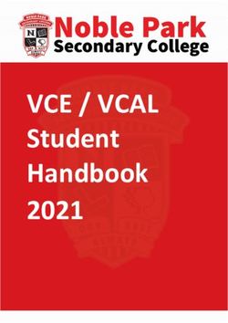 VCE / VCAL Student Handbook 2021 2021 - Noble Park Secondary ...