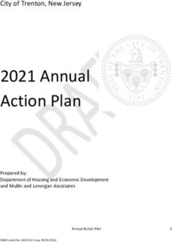2021 Annual Action Plan - City of Trenton, New Jersey - Prepared by: Department of Housing and Economic Development and Mullin and Lonergan ...