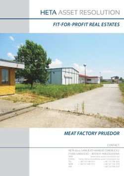 FIT-FOR-PROFIT REAL ESTATES - MEAT FACTORY PRIJEDOR