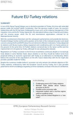 Future EU-Turkey relations - europa.eu