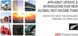APN AREIT UPDATE & INTRODUCING OUR NEW GLOBAL REIT INCOME FUND - HEATHCOTE MEET THE MANAGERS WEBINAR, OCTOBER 2020
