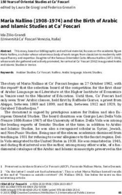 Maria Nallino (1908-1974) and the Birth of Arabic and Islamic Studies at Ca' Foscari - Edizioni Ca' Foscari