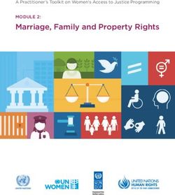 Marriage, Family and Property Rights - MODULE 2: A Practitioner's Toolkit on Women's Access to Justice Programming - OHCHR