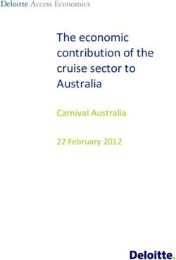 The economic contribution of the cruise sector to Australia - Carnival Australia 22 February 2012 - Deloitte