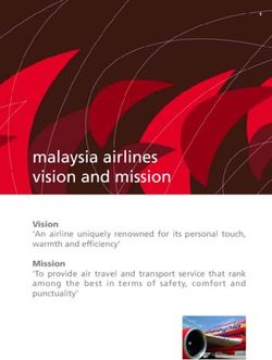 malaysia airlines vision and mission statement