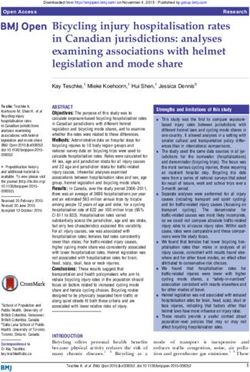 Bicycling injury hospitalisation rates in Canadian jurisdictions: analyses examining associations with helmet legislation and mode share