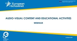 AUDIO-VISUAL CONTENT AND EDUCATIONAL ACTIVITIES - WEBINAR 25 March 2021 - European ...