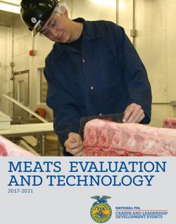 MEATS EVALUATION AND TECHNOLOGY 2017-2021