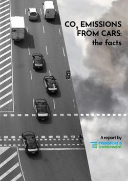 CO2 EMISSIONS FROM CARS: the facts - A report by - Transport & Environment