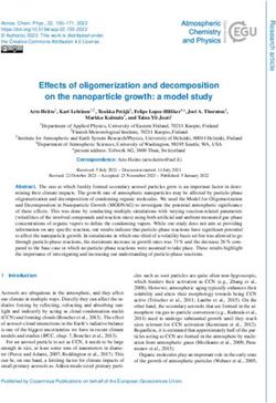 Effects of oligomerization and decomposition on the nanoparticle growth: a model study - Recent